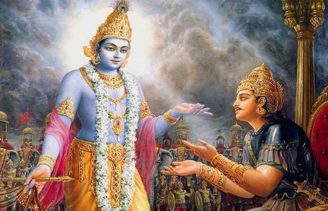 जब भगवान कृष्ण ने अर्जुन को पढ़ाया था गीता का पाठ