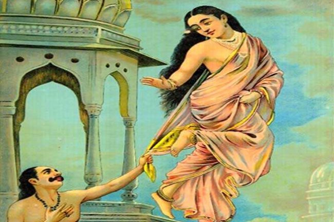 उर्वशी अप्सरा के पूर्व जन्म की कहानी