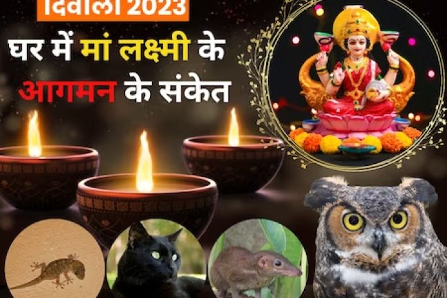 दीपावली पर क्या क्या चीजे दिखना शुभ संकेत होता है